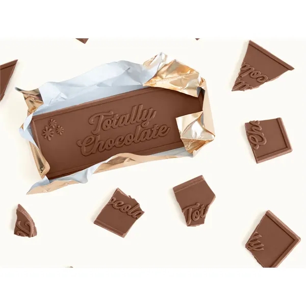 2" x 5" premium chocolate bar with your corporate logo and... from ASI 44897 Chocolate Chocolate