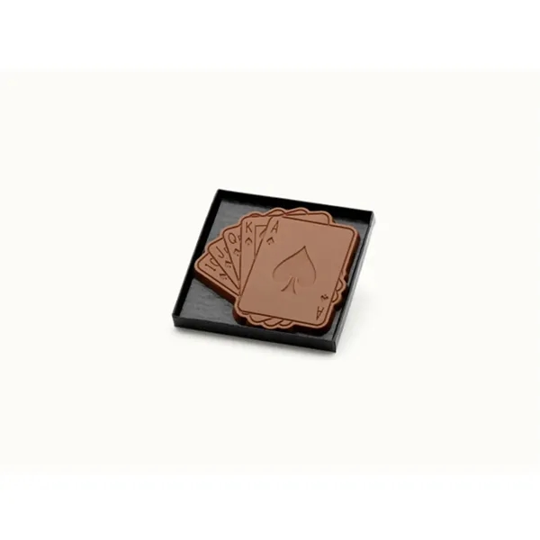 Fully custom chocolate mini shape branded with your logo or design,... from ASI 44897 Chocolate Chocolate