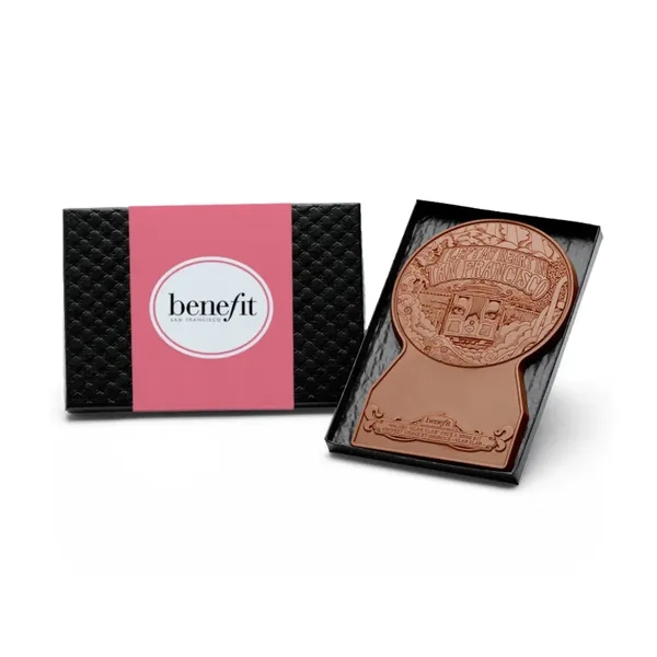 Fully custom chocolate mini shape branded with your logo or design,... from ASI 44897 Chocolate Chocolate