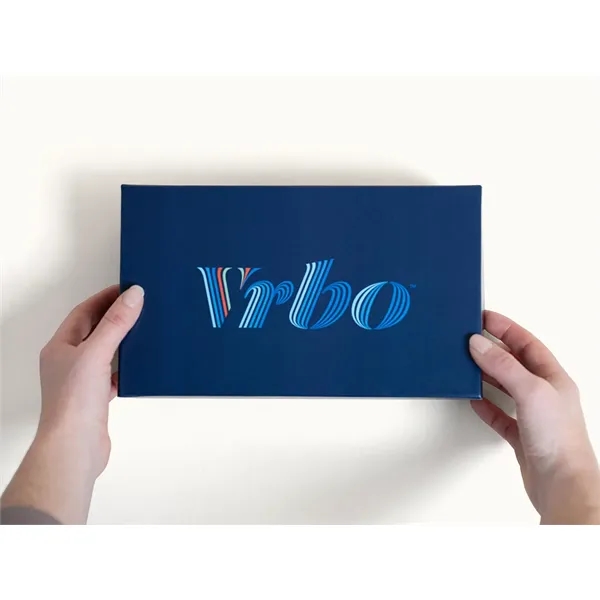 Custom engraved dark and milk chocolate grand combo bar.... from ASI 44897 Chocolate Chocolate