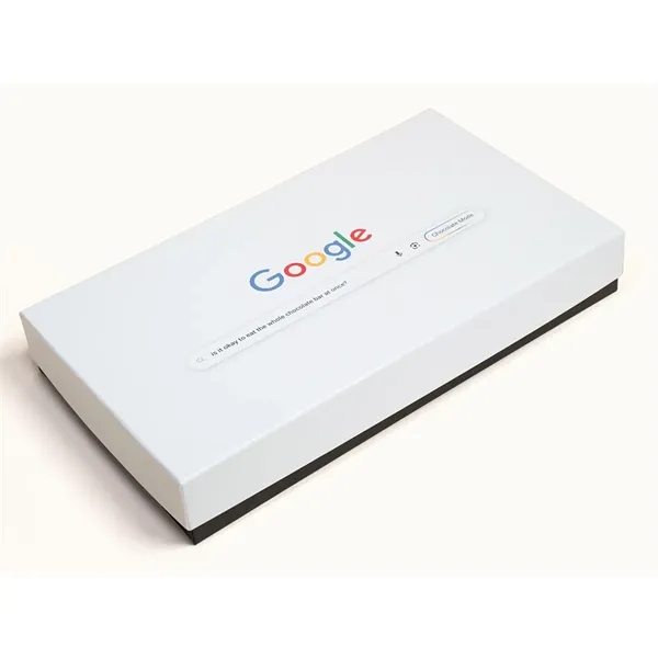 Custom 90-piece box of engraved premium chocolates.... from ASI 44897 Chocolate Chocolate