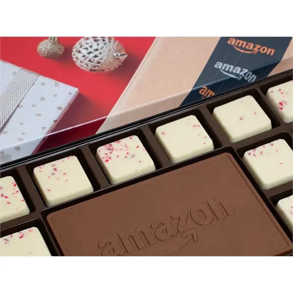 Custom 23-piece box of engraved premium chocolates.... from ASI 44897 Chocolate Chocolate