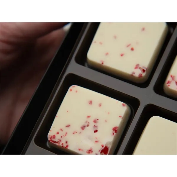 Custom 23-piece box of engraved premium chocolates.... from ASI 44897 Chocolate Chocolate