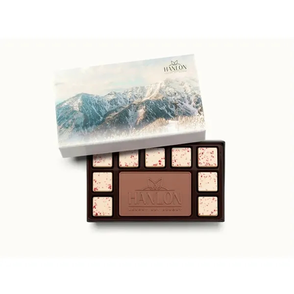 Custom 10-piece box of engraved premium chocolates.... from ASI 44897 Chocolate Chocolate