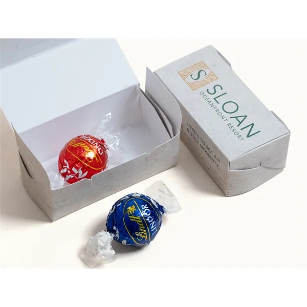 Create a lasting impression with custom chocolate truffle boxes.... from ASI 44897 Chocolate Chocolate