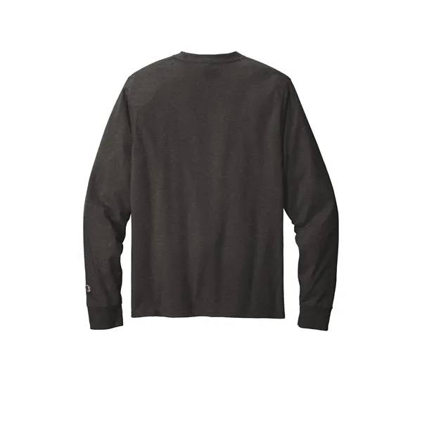 Champion Heritage 5.2-Oz Jersey Long Sleeve Tee... from ASI 84863 SanMar