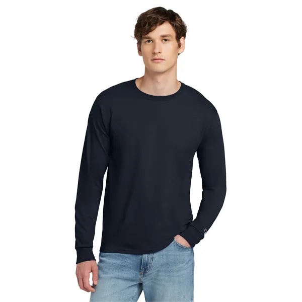 Champion Heritage 5.2-Oz Jersey Long Sleeve Tee... from ASI 84863 SanMar