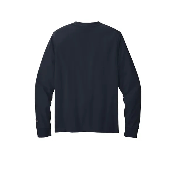 Champion Heritage 5.2-Oz Jersey Long Sleeve Tee... from ASI 84863 SanMar