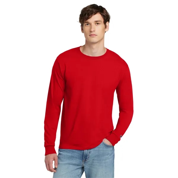 Champion Heritage 5.2-Oz Jersey Long Sleeve Tee... from ASI 84863 SanMar