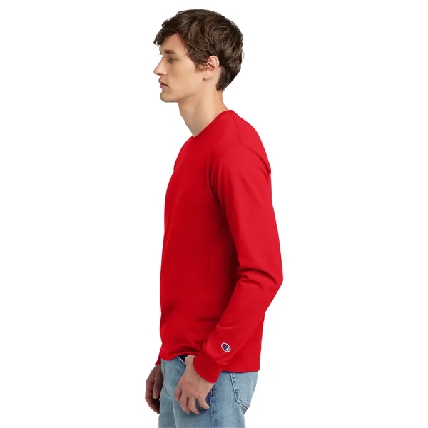 Champion Heritage 5.2-Oz Jersey Long Sleeve Tee... from ASI 84863 SanMar