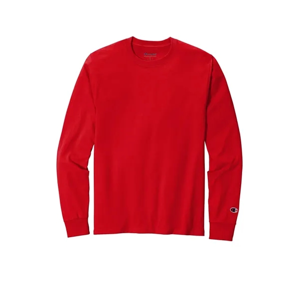 Champion Heritage 5.2-Oz Jersey Long Sleeve Tee... from ASI 84863 SanMar