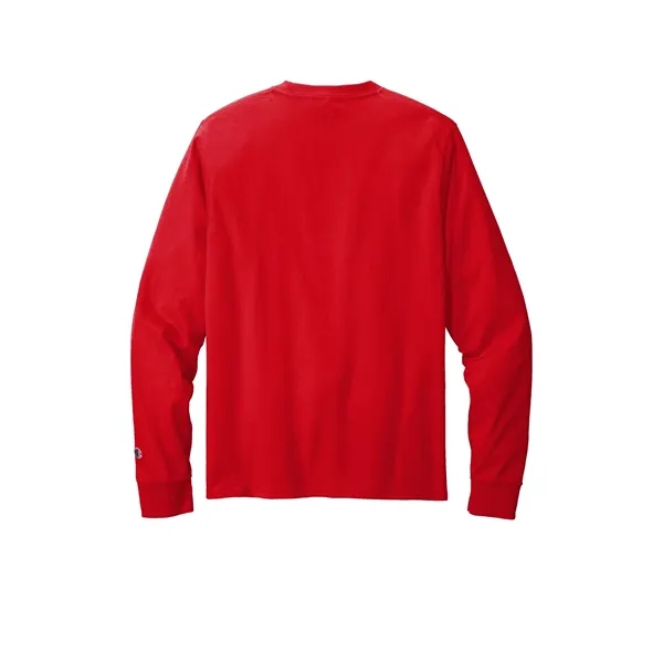 Champion Heritage 5.2-Oz Jersey Long Sleeve Tee... from ASI 84863 SanMar