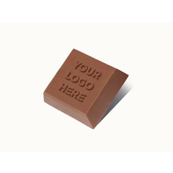 Custom engraved chocolate on bite-sized tasters.... from ASI 44897 Chocolate Chocolate