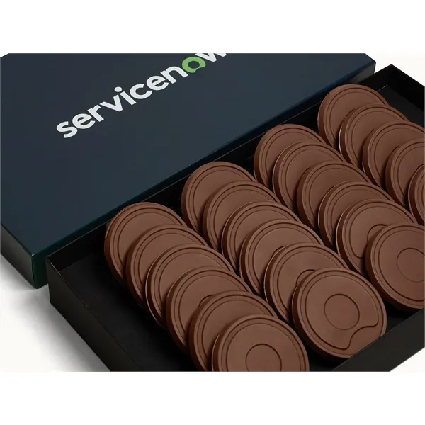 Custom shortbread and chocolate cookies and customized box.... from ASI 44897 Chocolate Chocolate