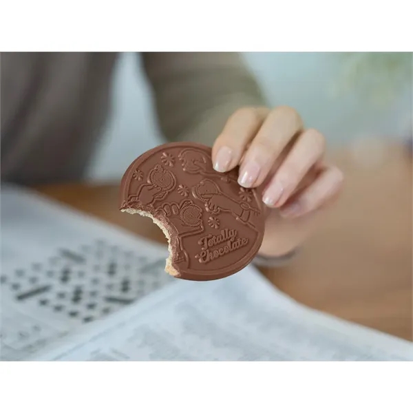 Custom chocolate cookies and customized box.... from ASI 44897 Chocolate Chocolate