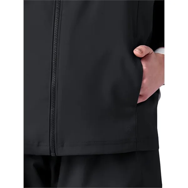 Meta Scrubs - Unisex 2-Pocket Zip Front Jacket... from ASI 86018 Scrub Authority / Uniform Stores