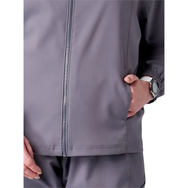 Meta Scrubs - Unisex 2-Pocket Zip Front Jacket... from ASI 86018 Scrub Authority / Uniform Stores