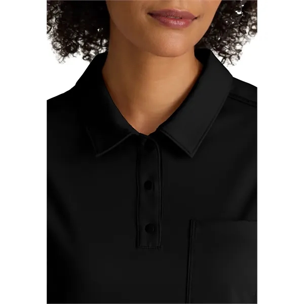 Barco - Grey's Anatomy Knit Stretch - One Pocket Polo Nec...... from ASI 86018 Scrub Authority / Uniform Stores
