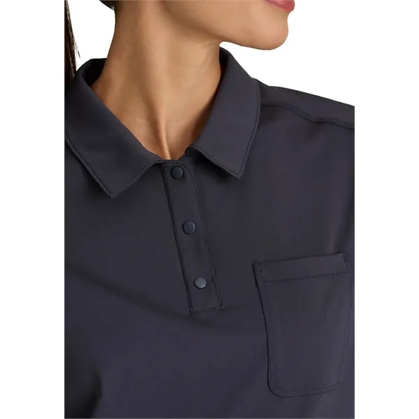 Barco - Grey's Anatomy Knit Stretch - One Pocket Polo Nec...... from ASI 86018 Scrub Authority / Uniform Stores
