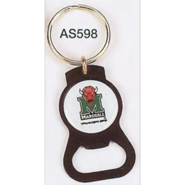 Bottle opener is available in two different colors.... from ASI 40610 Perry Blackburne Inc