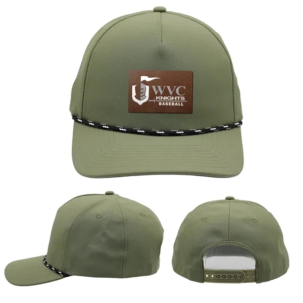 Performance Rope Hat, Leather Patch - Full Color Digital... from ASI 30270 Aakron Line