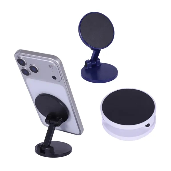 Magnetic Collapsible Phone Stand with Magnetic Base... from ASI 36730 Ariel Premium Supply Inc