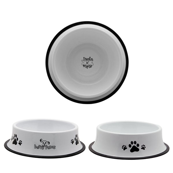 Stainless steel pet bowl that holds approximately 24 ounces.... from ASI 62190 Illini