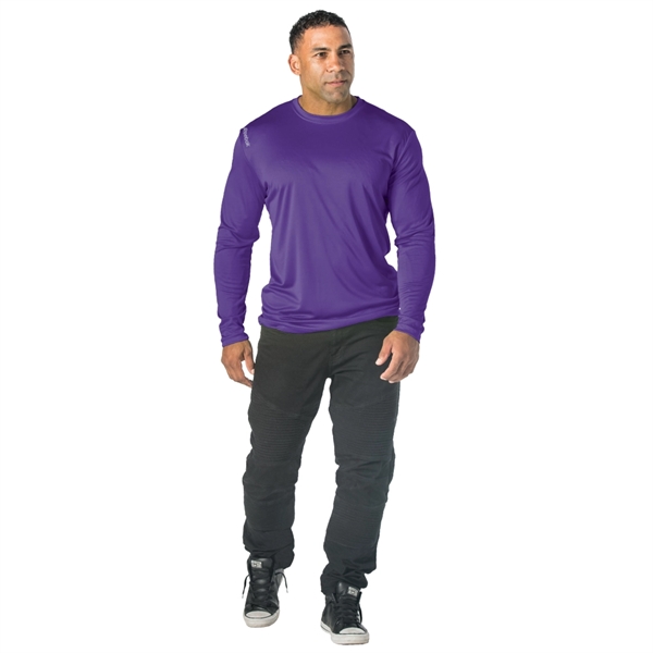 Stylish tee with heathered jersey Playdry® fabric.... from ASI 50930 Dunbrooke / Dunbrooke®