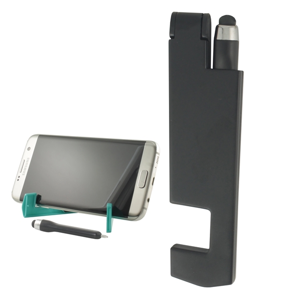 Foldable Phone and Tablet Holder with Stylus... from ASI 93520 Ventura Inc