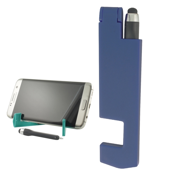 Foldable Phone and Tablet Holder with Stylus... from ASI 93520 Ventura Inc