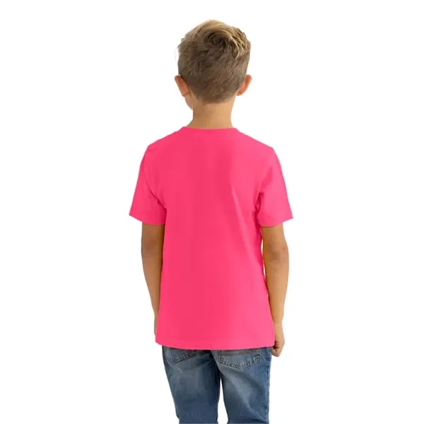 Youth cotton crew shirt. 4.3 ounce, 100% combed ring spun cotton.... from ASI 89380 Staton Corporate and Casual