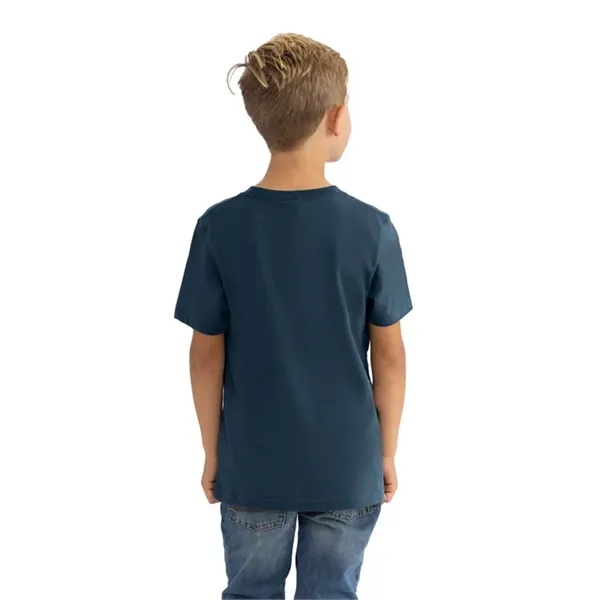 Youth cotton crew shirt. 4.3 ounce, 100% combed ring spun cotton.... from ASI 89380 Staton Corporate and Casual