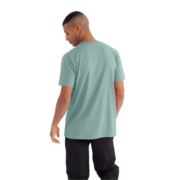 Unisex CVC Crew shirt. Tear away label. Side seamed.... from ASI 89380 Staton Corporate and Casual