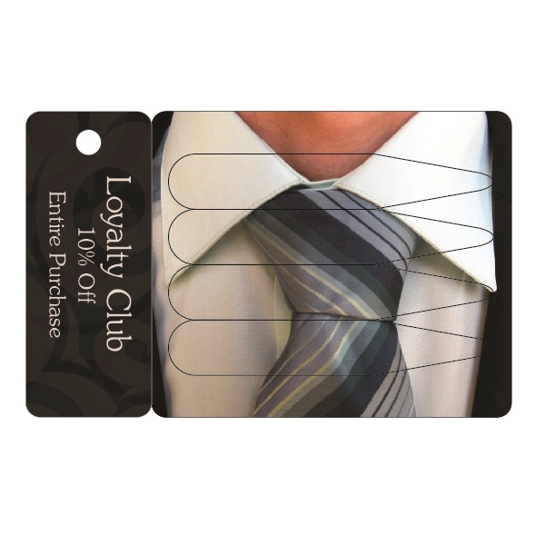 Collar stay combos has card size 2 1/2" x 2 1/8"... from ASI 75629 PSI Plastic Graphics