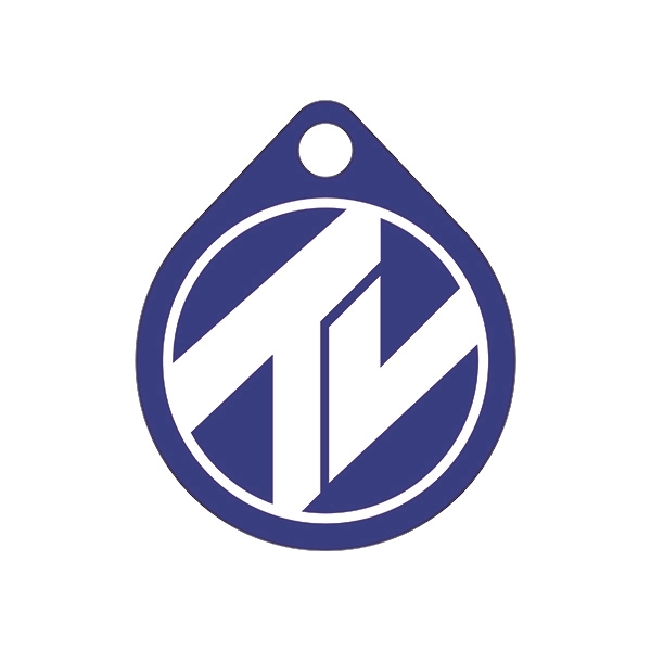 Round price tag produced in 30 mil thickness.... from ASI 75629 PSI Plastic Graphics