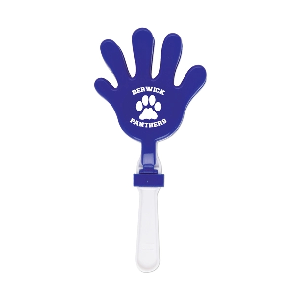 7" plastic hand clackers with room for a custom imprint.... from ASI 98360 WOWLine / WOWLine®