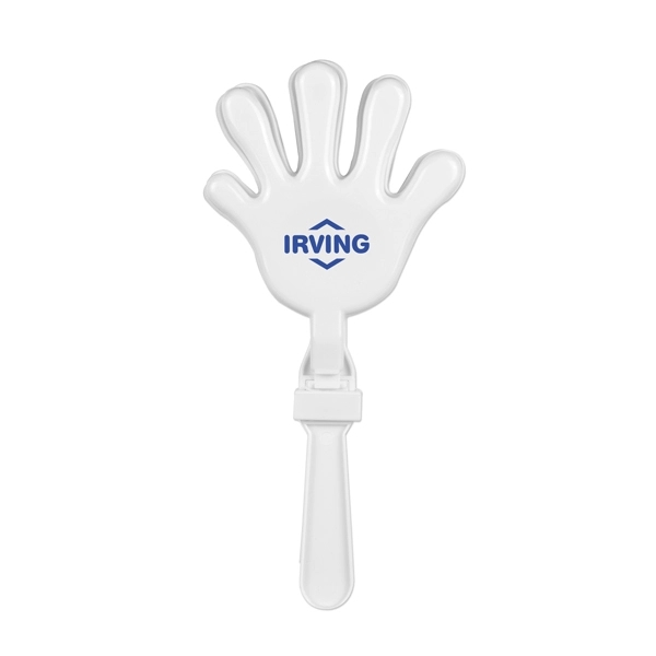 7" plastic hand clackers with room for a custom imprint.... from ASI 98360 WOWLine / WOWLine®