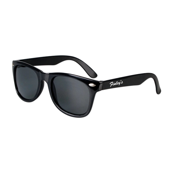 Blues Brothers styled sunglasses with black frames and UV400 protection.... from ASI 98360 WOWLine / WOWLine®