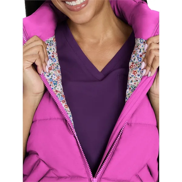 Essentials - Women's Two-Pocket Puffer Vest... from ASI 86018 Scrub Authority / Uniform Stores