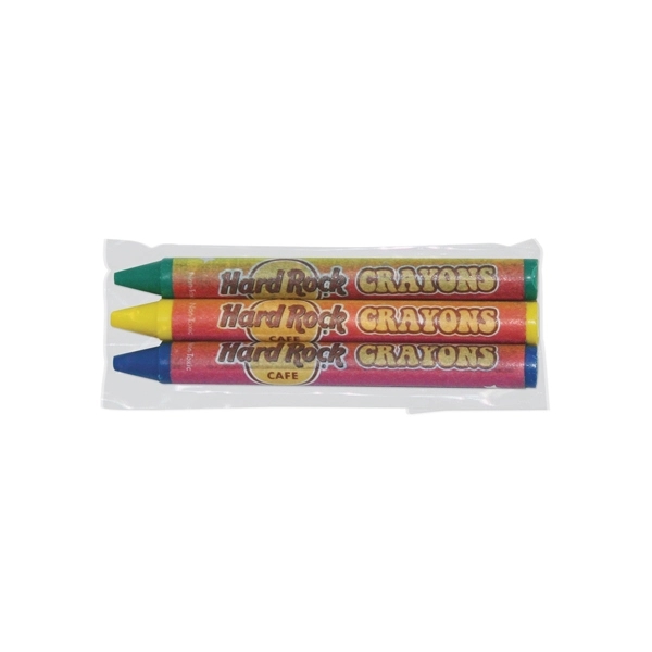 Box of crayons with customizable box and crayon wrappers.... from ASI 98360 WOWLine / WOWLine®