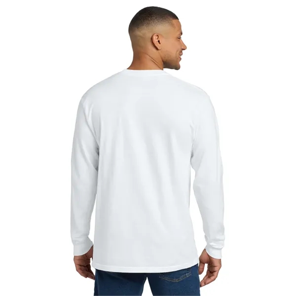 COMFORT COLORS Heavyweight Ring Spun Long Sleeve Pocket Tee.... from ASI 84863 SanMar