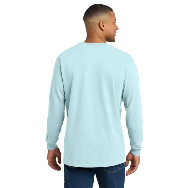COMFORT COLORS Heavyweight Ring Spun Long Sleeve Pocket Tee.... from ASI 84863 SanMar