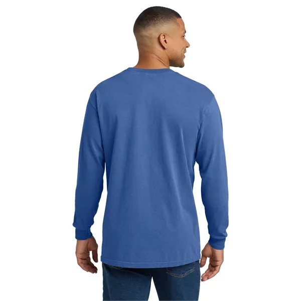 COMFORT COLORS Heavyweight Ring Spun Long Sleeve Pocket Tee.... from ASI 84863 SanMar