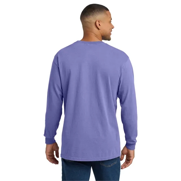 COMFORT COLORS Heavyweight Ring Spun Long Sleeve Pocket Tee.... from ASI 84863 SanMar