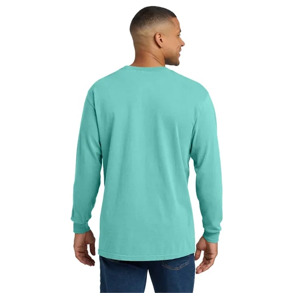 COMFORT COLORS Heavyweight Ring Spun Long Sleeve Pocket Tee.... from ASI 84863 SanMar