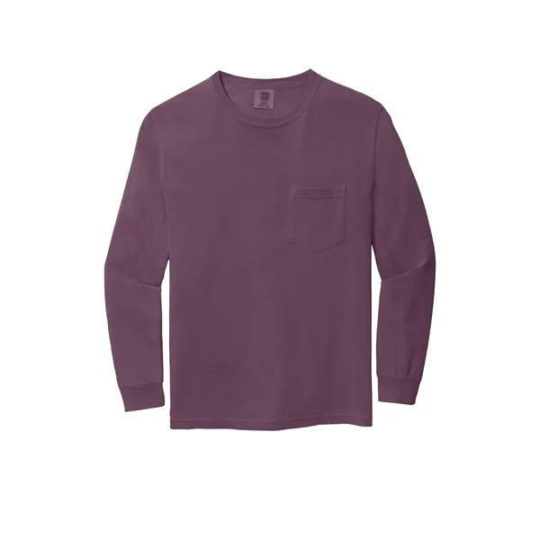 COMFORT COLORS Heavyweight Ring Spun Long Sleeve Pocket Tee.... from ASI 84863 SanMar