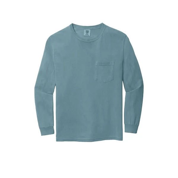 COMFORT COLORS Heavyweight Ring Spun Long Sleeve Pocket Tee.... from ASI 84863 SanMar