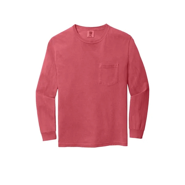 COMFORT COLORS Heavyweight Ring Spun Long Sleeve Pocket Tee.... from ASI 84863 SanMar