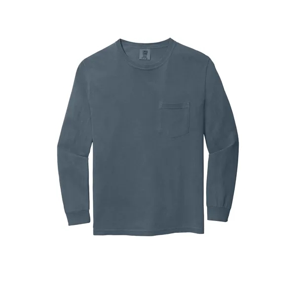COMFORT COLORS Heavyweight Ring Spun Long Sleeve Pocket Tee.... from ASI 84863 SanMar