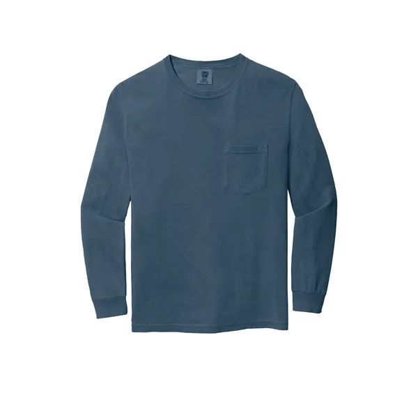 COMFORT COLORS Heavyweight Ring Spun Long Sleeve Pocket Tee.... from ASI 84863 SanMar
